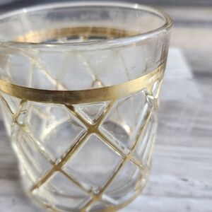 Altuzarra 18K Gold Lattice Highball Glass